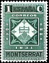 Spain 1931 Montserrat 1 CTS Verde Edifil 636
